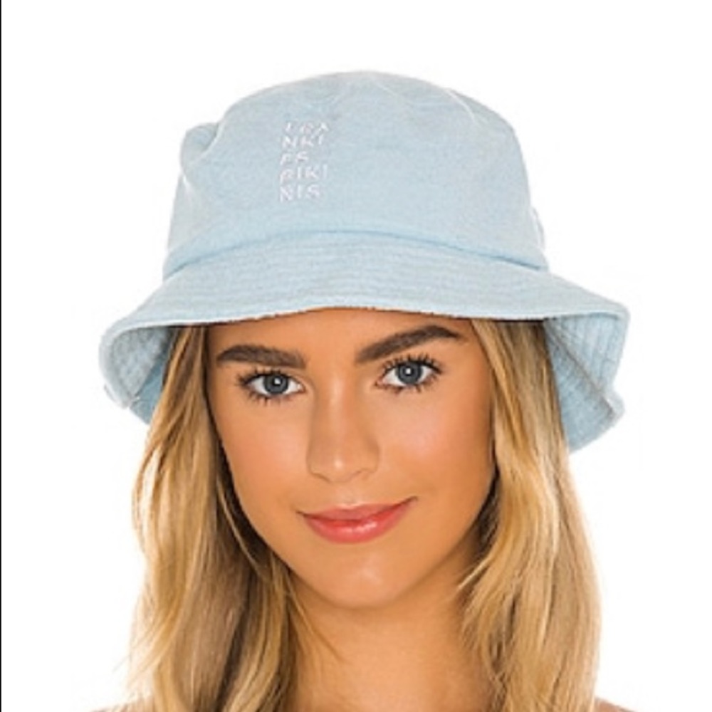 Frankie’s Bikinis Terrycloth Bucket Hat